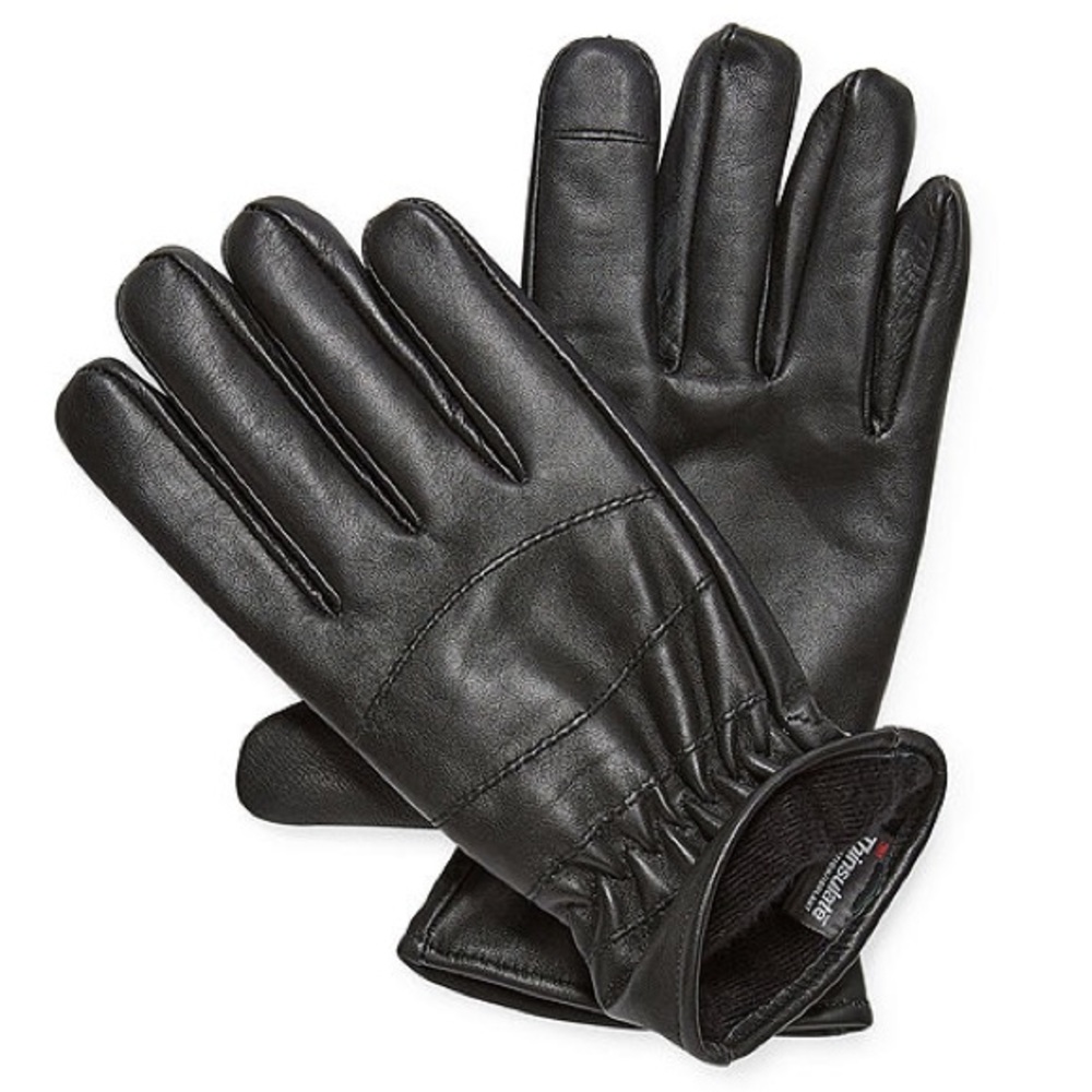 JF J. Ferrar Diamond Leather Gloves